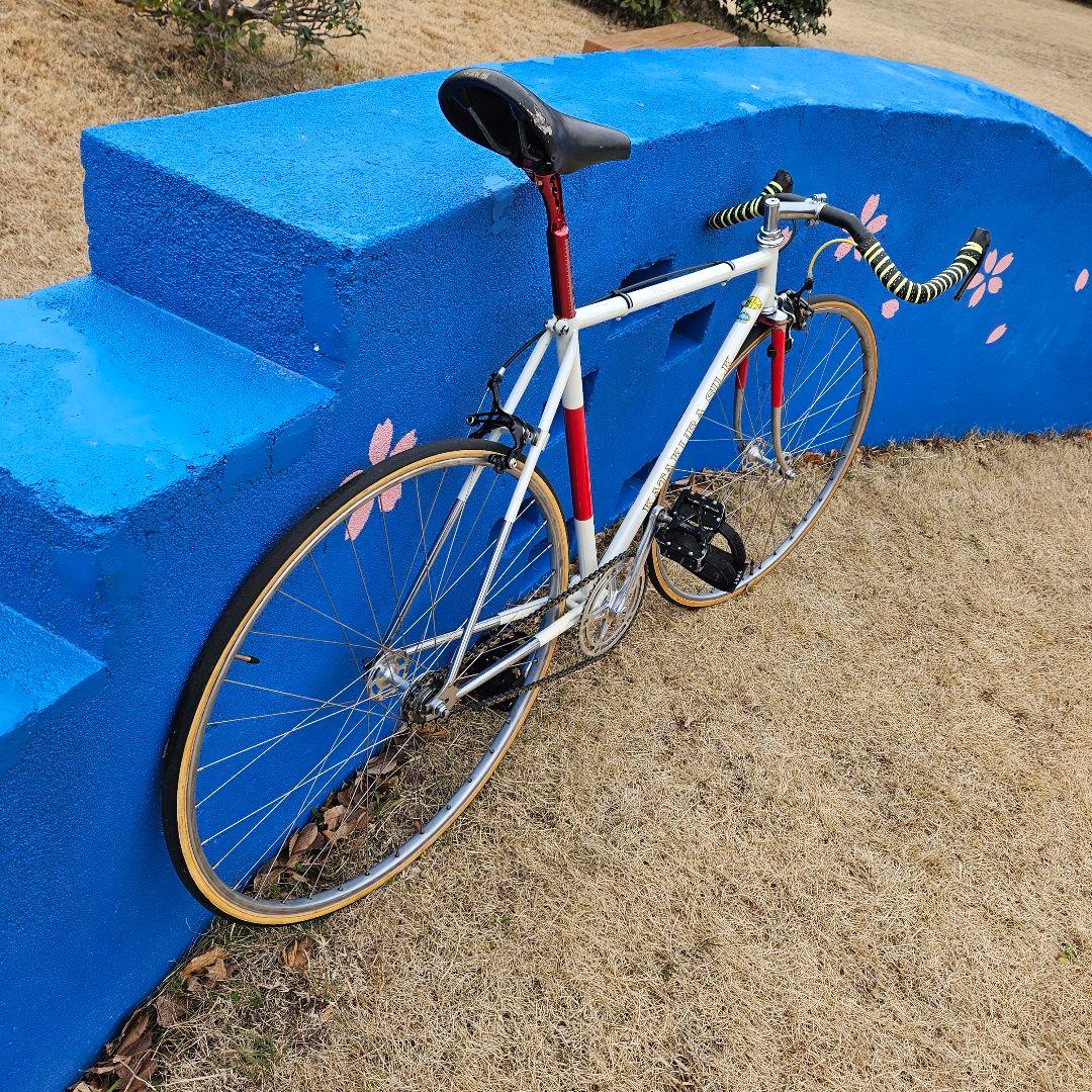 ビンテージ　片倉シルク　ラグレス　540　ピスト　固定　競輪　シングル