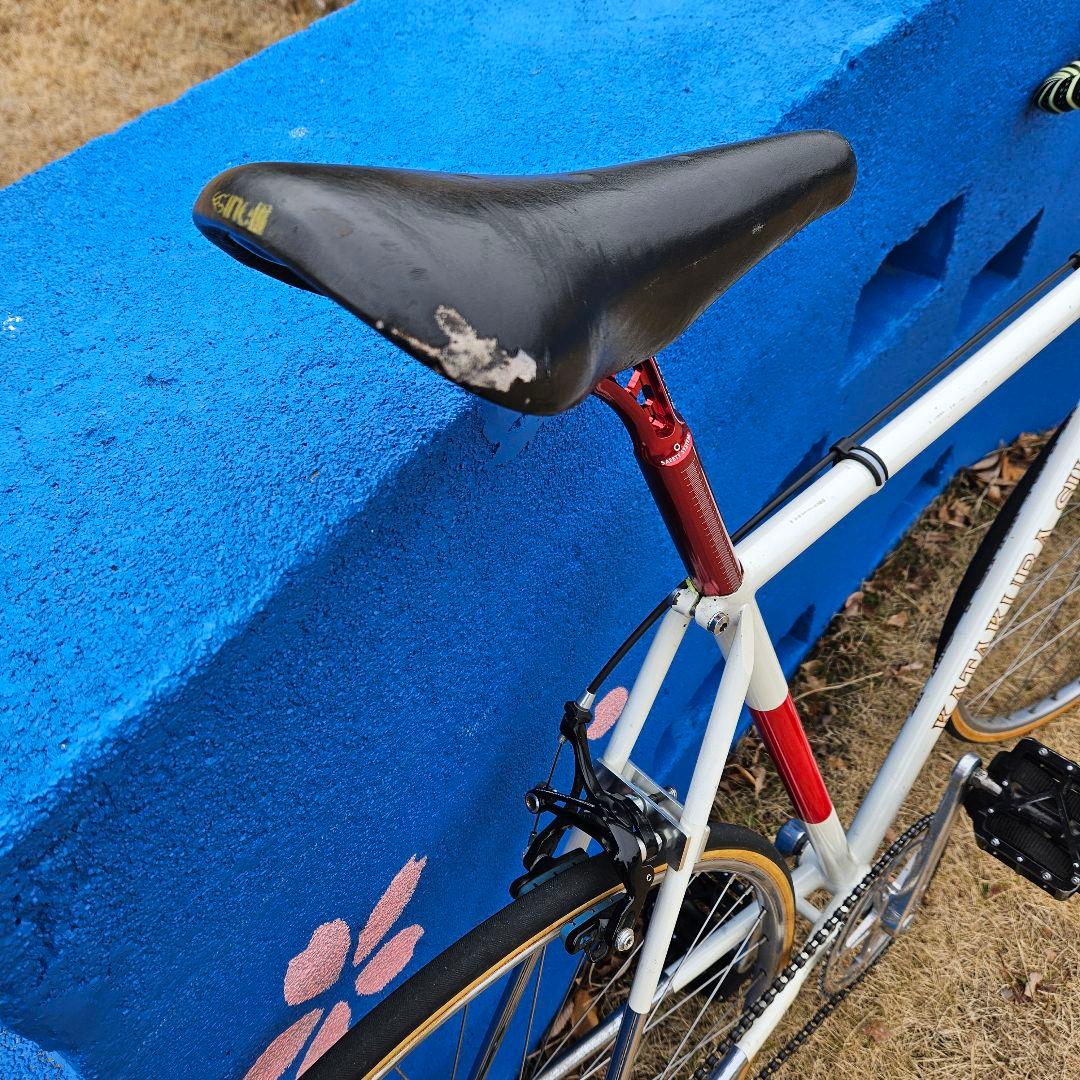 ビンテージ　片倉シルク　ラグレス　540　ピスト　固定　競輪　シングル