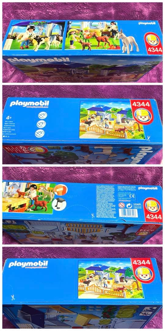 レア【プレイモービル】4344獣医さんと動物の保育園Animal Nursery