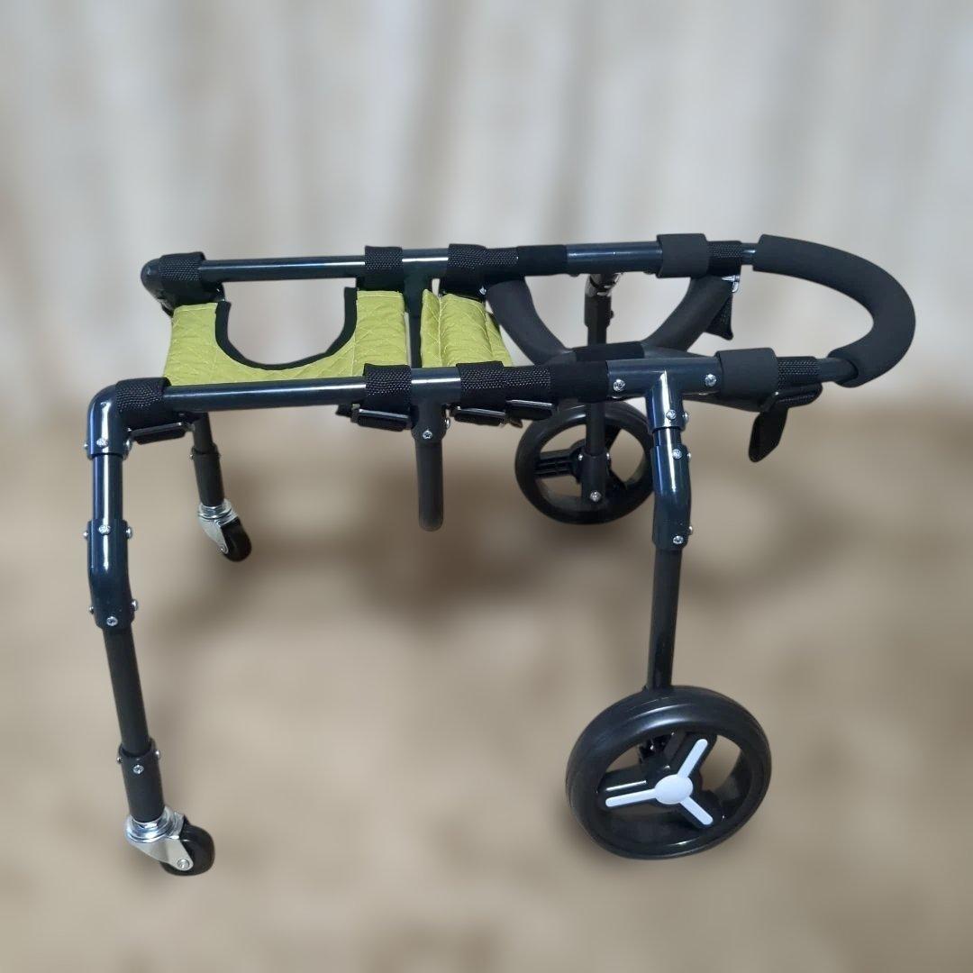 ワンちゃん4輪　食事補助　犬用車椅子　体制維持　犬の歩行器　介護用