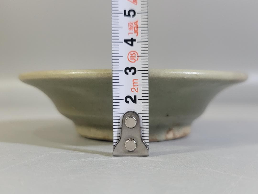 中国美術 青磁 内花紋皿 DT316