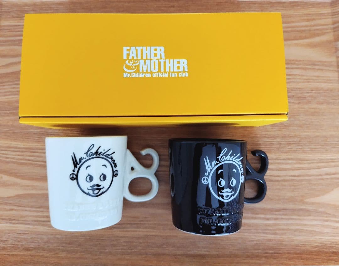 新品 未使用！Mr.ChildrenFC 20年目継続特典 マグカップ 2個組
