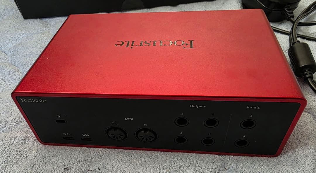 DTM・DAW Focusrite Scarlett Gen4 4i4