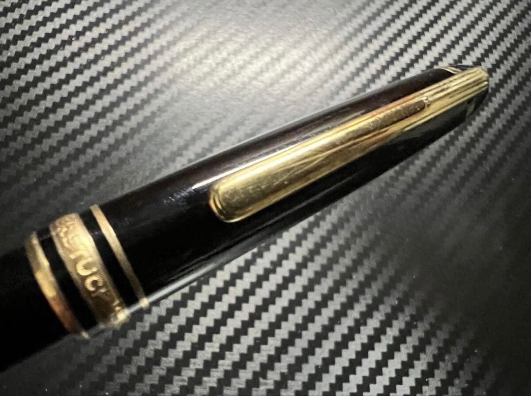 モンブラン 144 ブラック 万年筆 中白 EF 14金ニブ