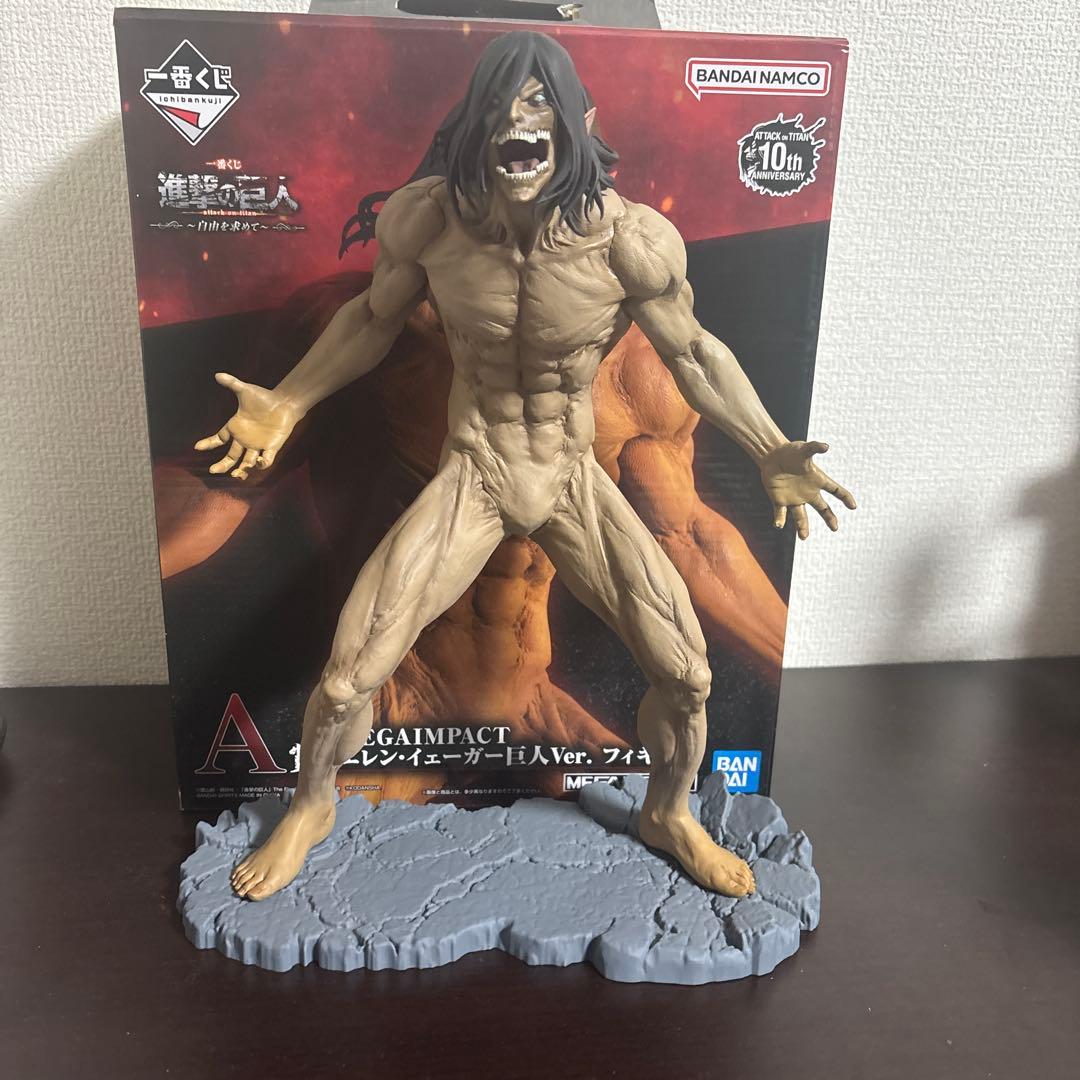 進撃の巨人 一番くじ A賞 エレン・イェーガー 巨人Ver. フィギュア