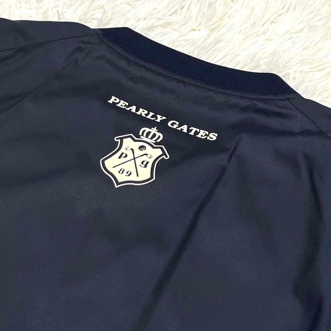 美品✨PEARLY GATES ジャケット 大きいサイズ6 ネイビー