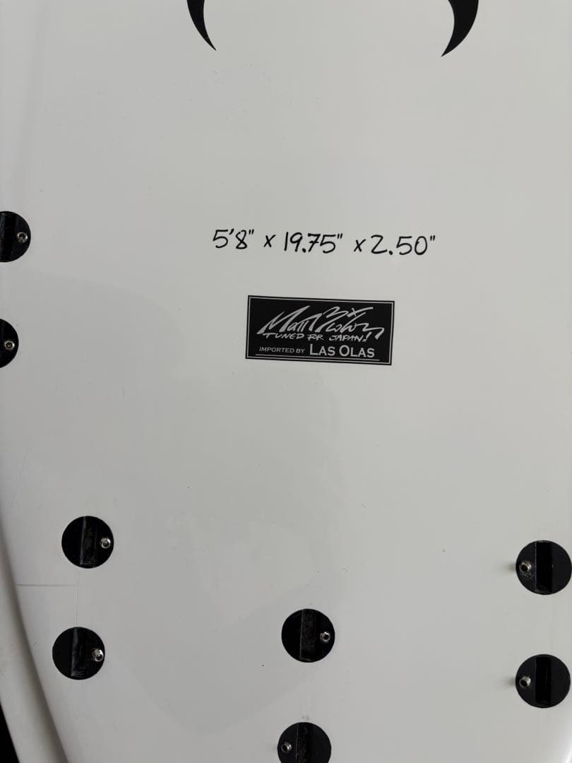 プレセボ タブレット5'8 フィン付き　※2本購入で1万円お値引き