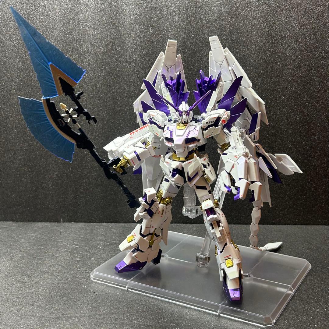 HG ユニコーンガンダム ペルフェクティビリティ　全塗装　完成品