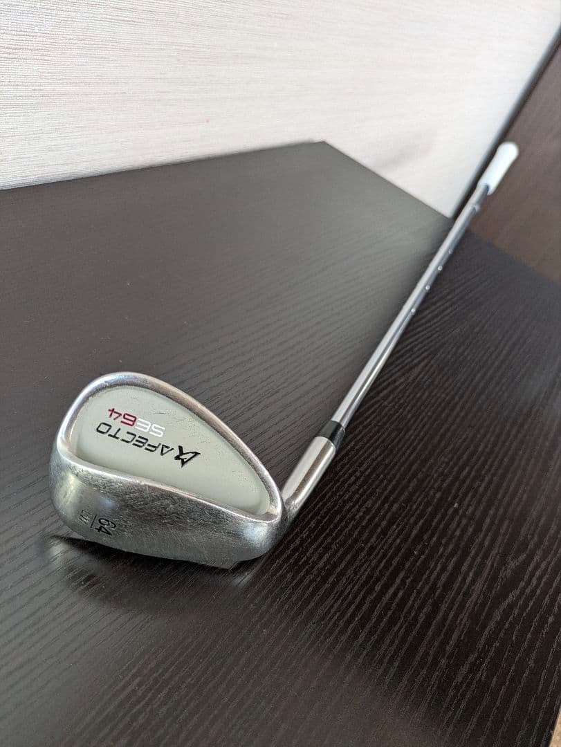アフェクト左利きロブウェッジLWゴルフクラブ中古レフティーメンズ初心者グリップ新