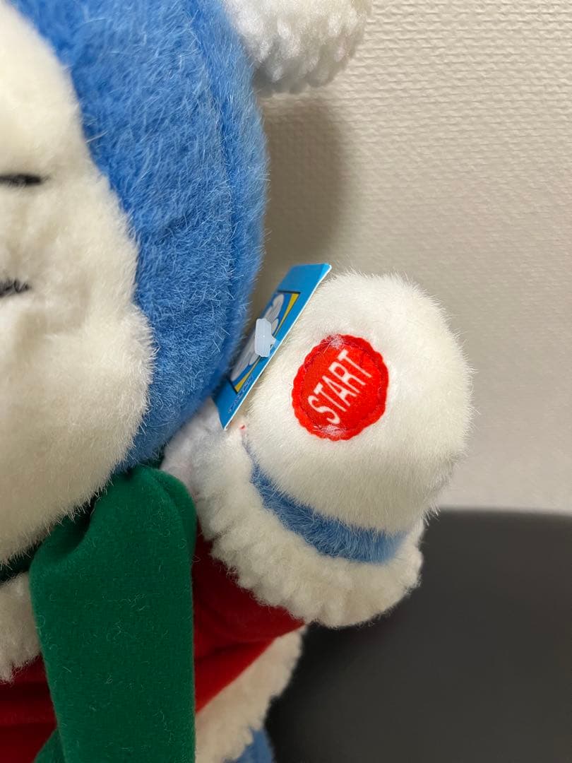 ドラえもん　クリスマス　サンタ　ぬいぐるみ　メロディ付き　希少