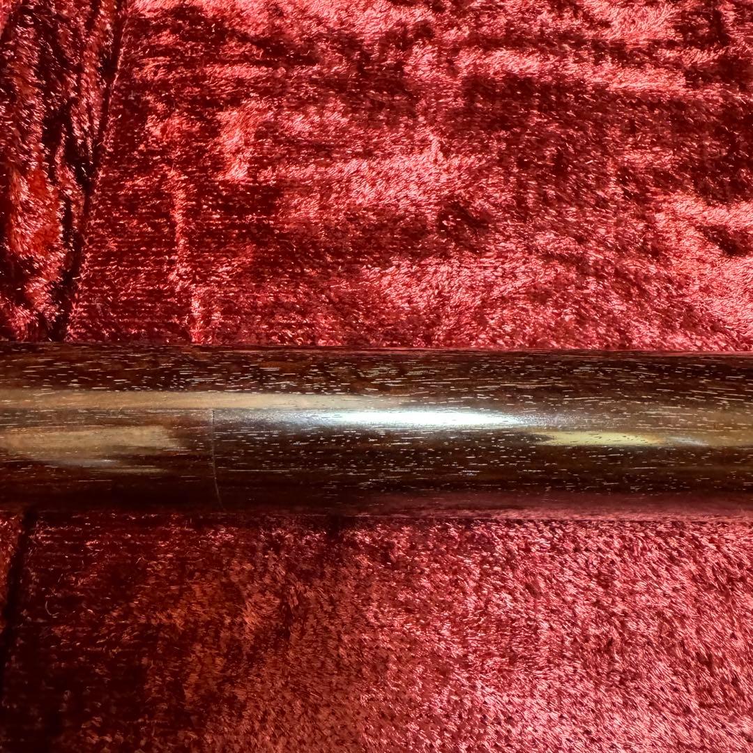 【最終値下げ】地唄三味線 紅木 正寸 トチ ハードケース　木製スタンド付き