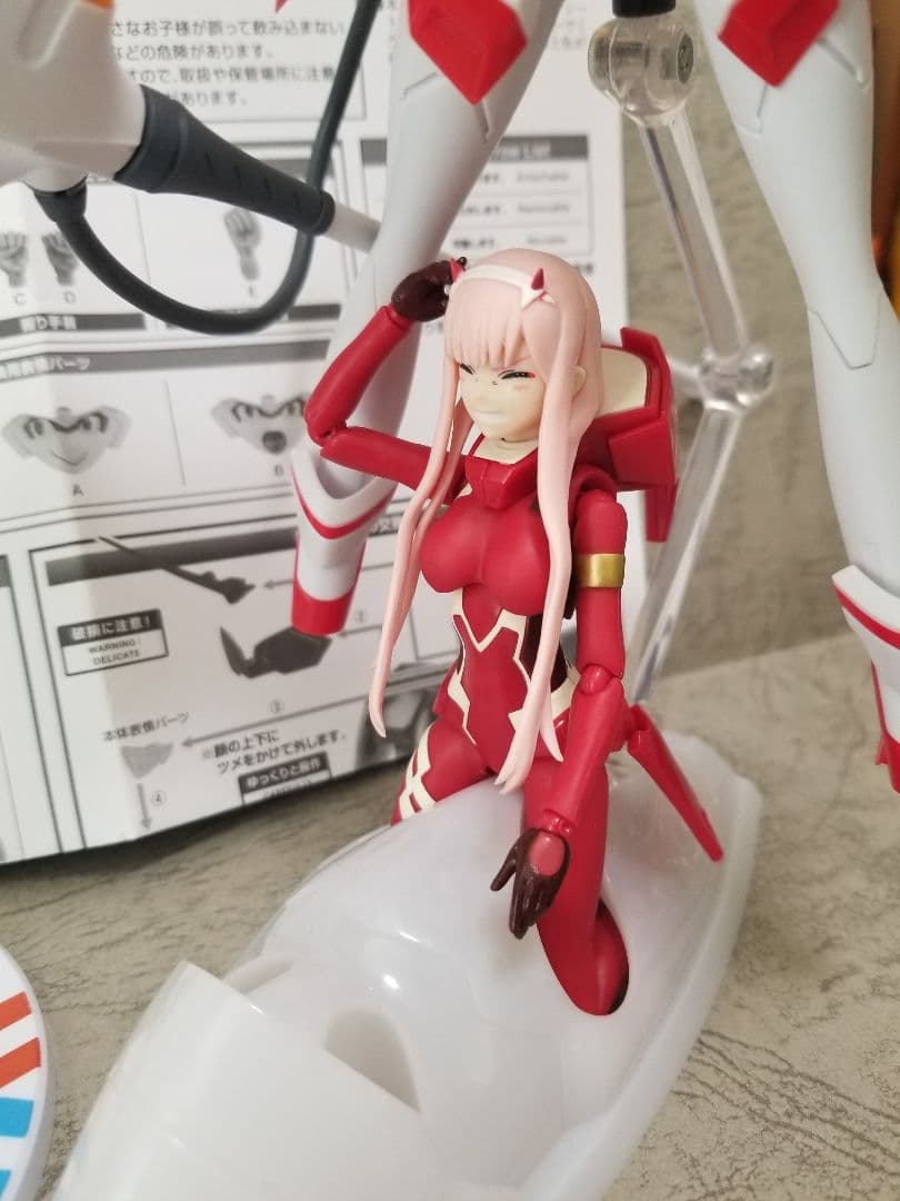 ダーリンインザフランキス　ストレリチア　ゼロツー　デルフィニウム　イチゴ