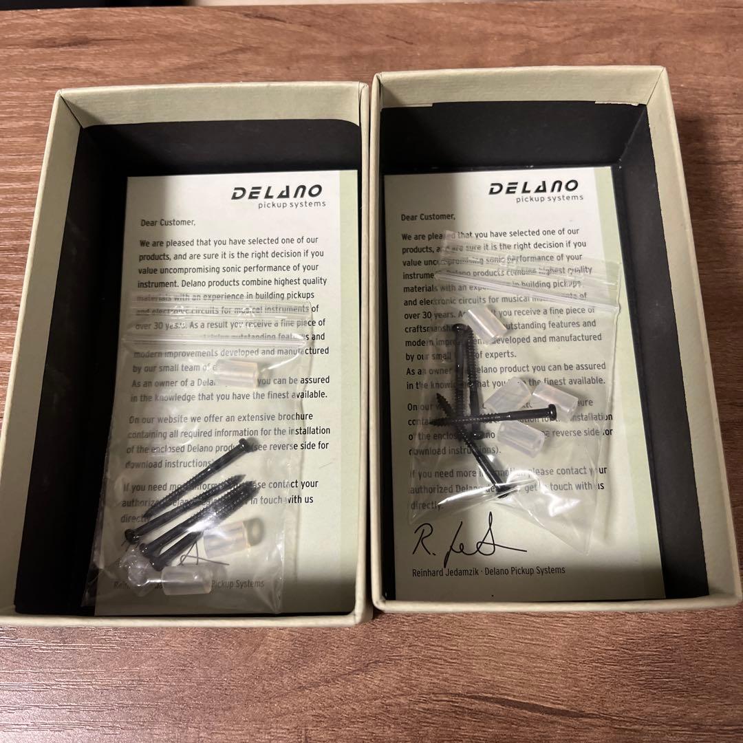 ベース DELANO JMVC 5 FE/M2 NECK BRIDGE Set