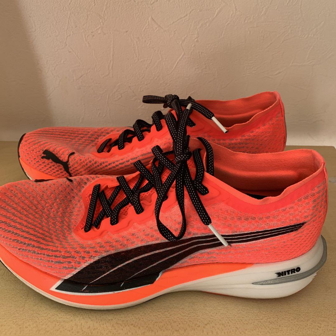 プーマ　ディヴィエイトニトロ　28cm   かかと、側面にキズあり。