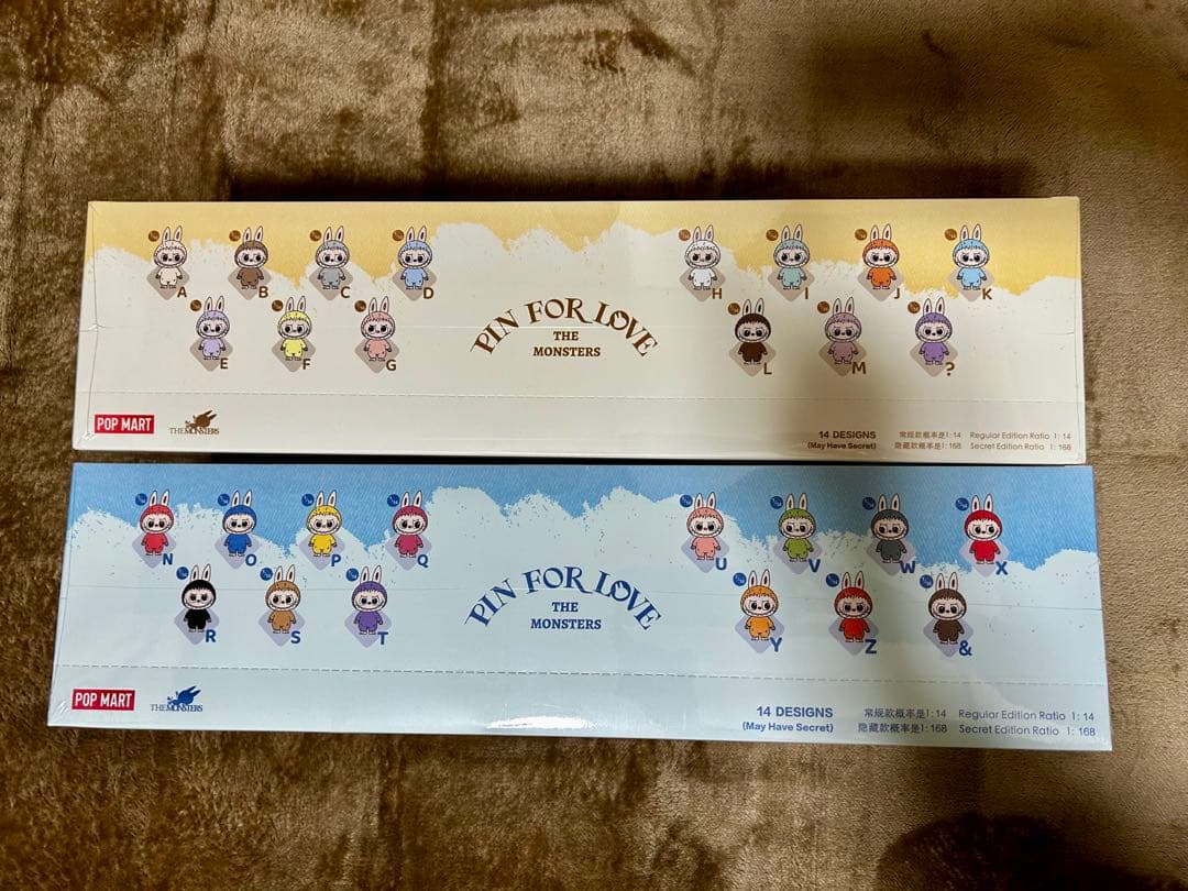 ラブブ PIN FOR LOVEイニシャルアソートボックス 2セットAM NZ