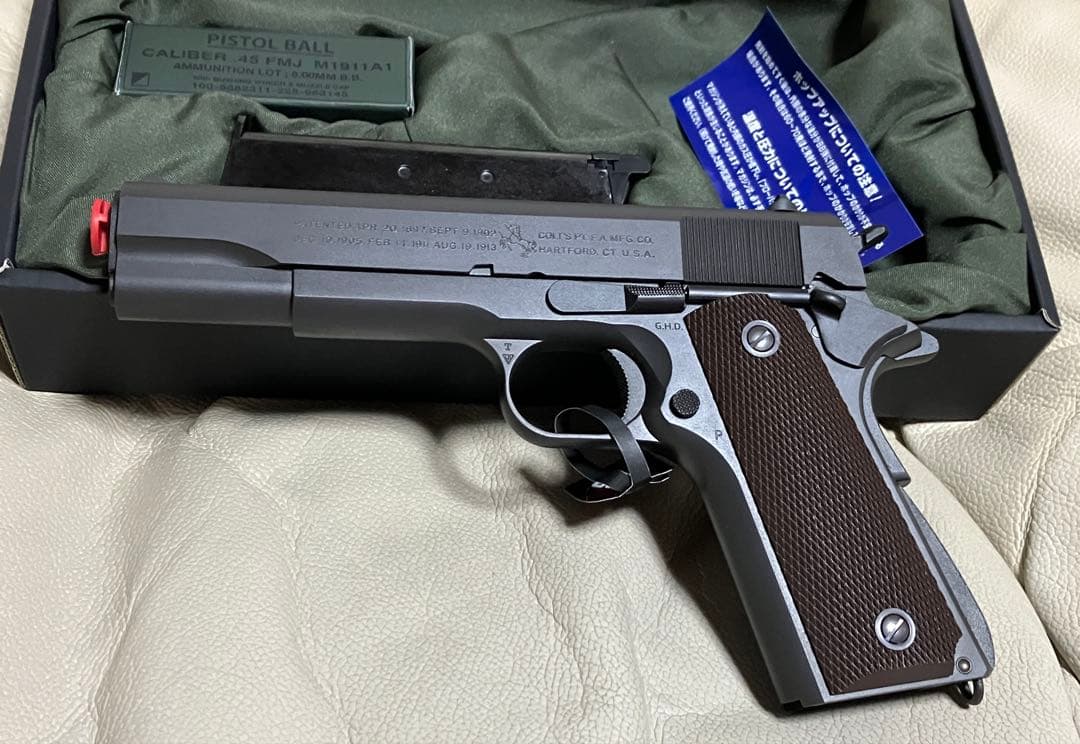 美品　東京マルイ　M1911A1 コルト　ガバメント　ASGK刻印あり