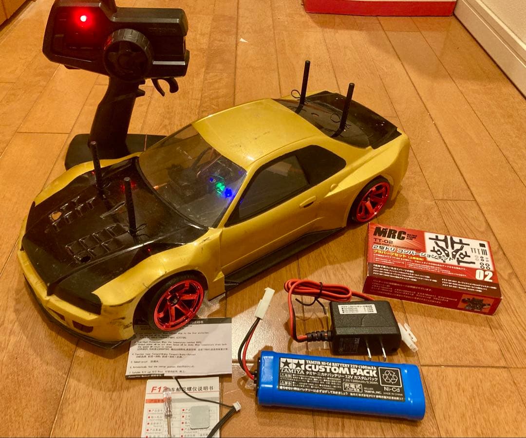 TT-02二駆ドリフルセット MRCコンバ ジャイロ付き