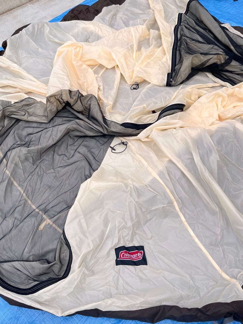 Coleman ウェザーマスターワイド2ルームハウスSTD　グランドシート付き