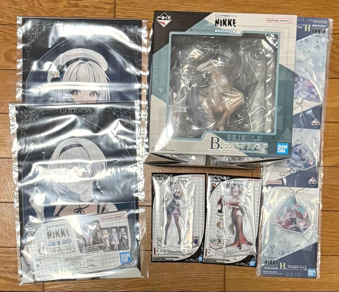一番くじ 勝利の女神 ニケ NIKKE B賞　シンデレラ フィギュア おまけ付き