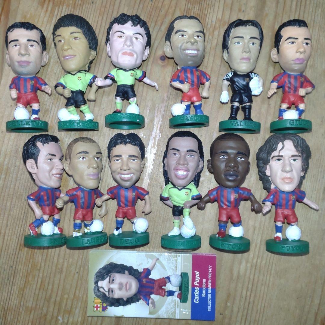 【激レア】FCバルセロナ CL2006 優勝記念フィギュア12体 コリンシアン