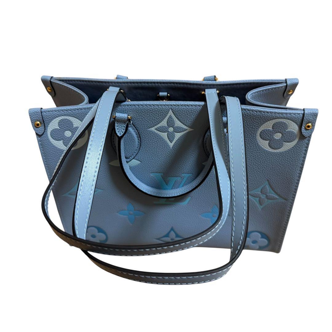 モノグラム ライトブルー ハンドバッグ 新品未使用