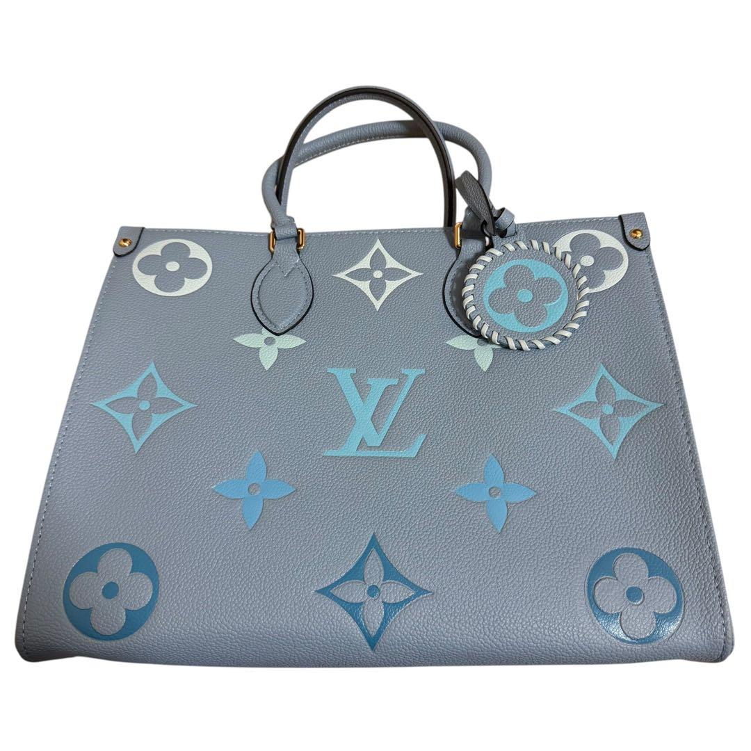 モノグラム ライトブルー ハンドバッグ 新品未使用