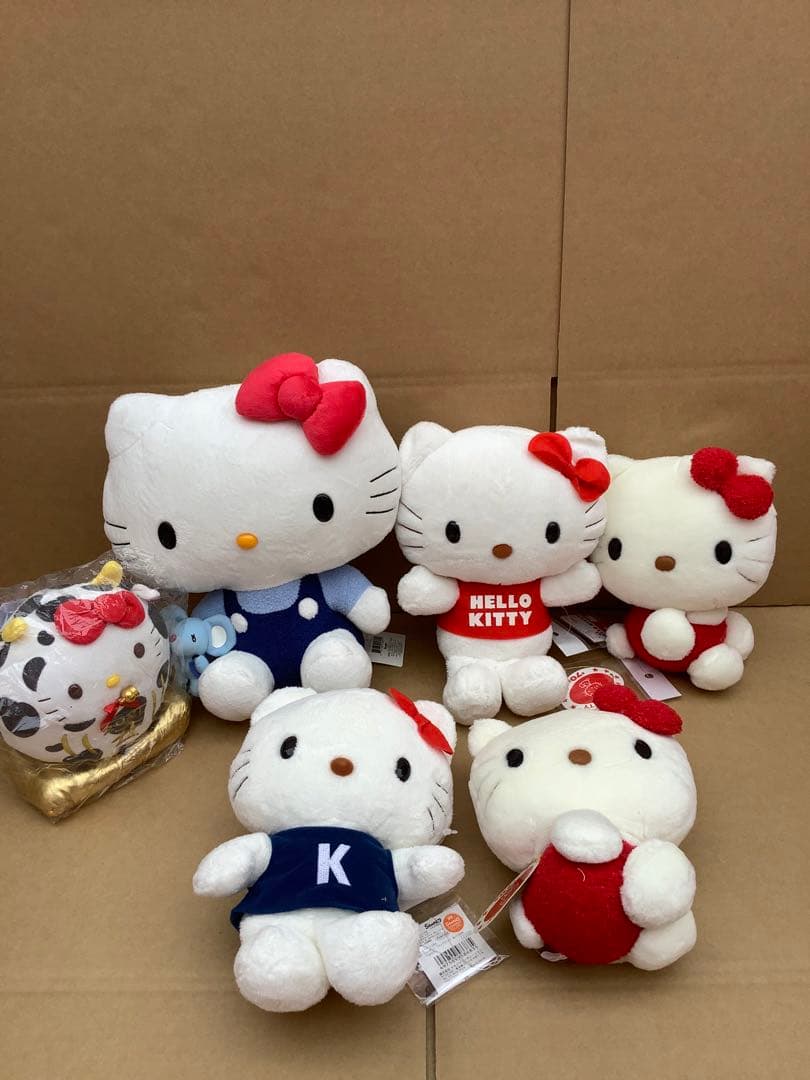 ハローキティ ぬいぐるみ 6体セット　まとめ売り