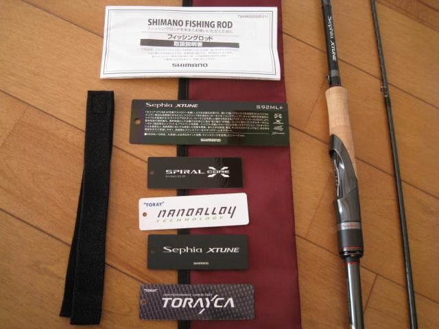 !シマノ セフィアエクスチューン92ML + 検ダイワ　メジャー　ステラ