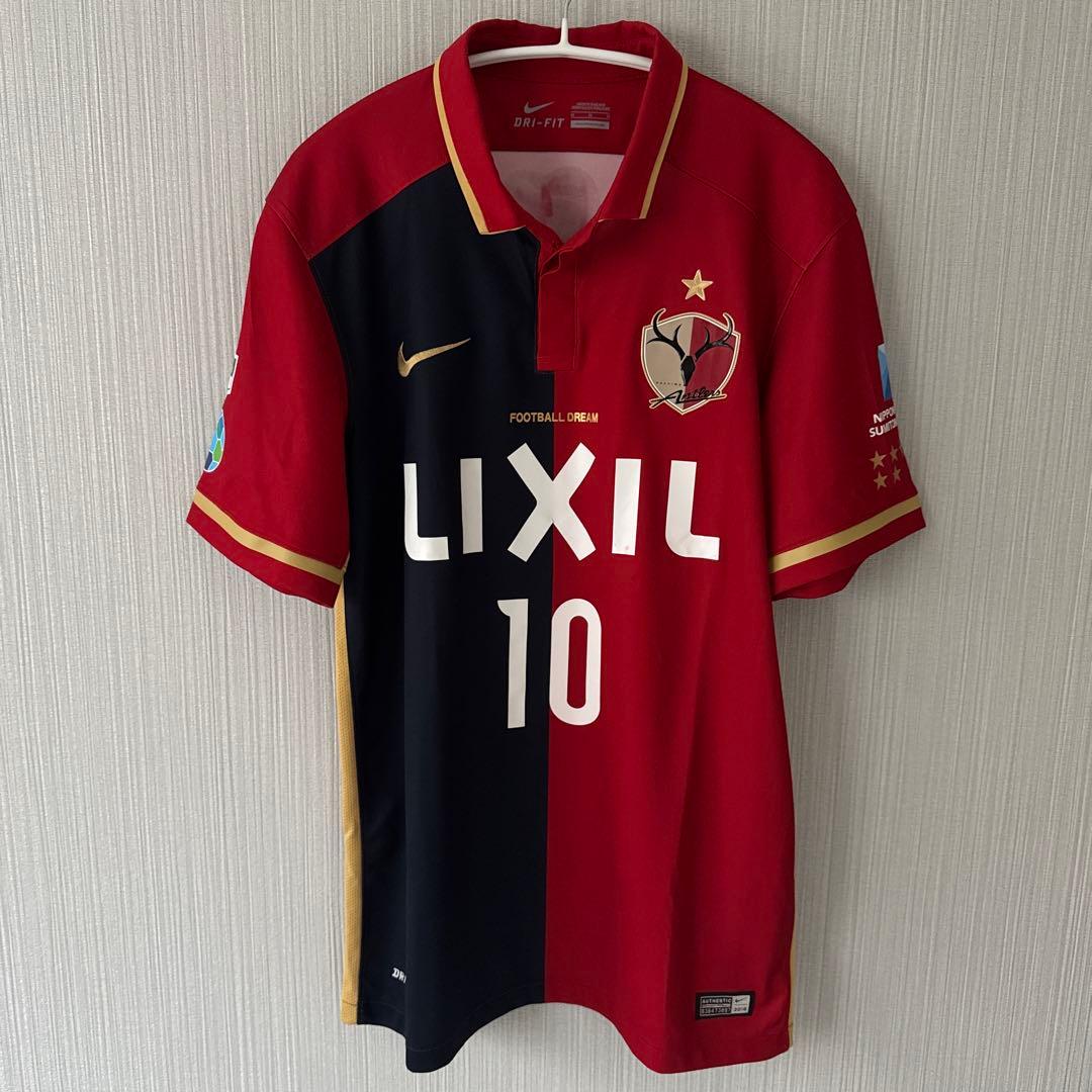 ナイキ 鹿島アントラーズ ユニフォーム 2016 M