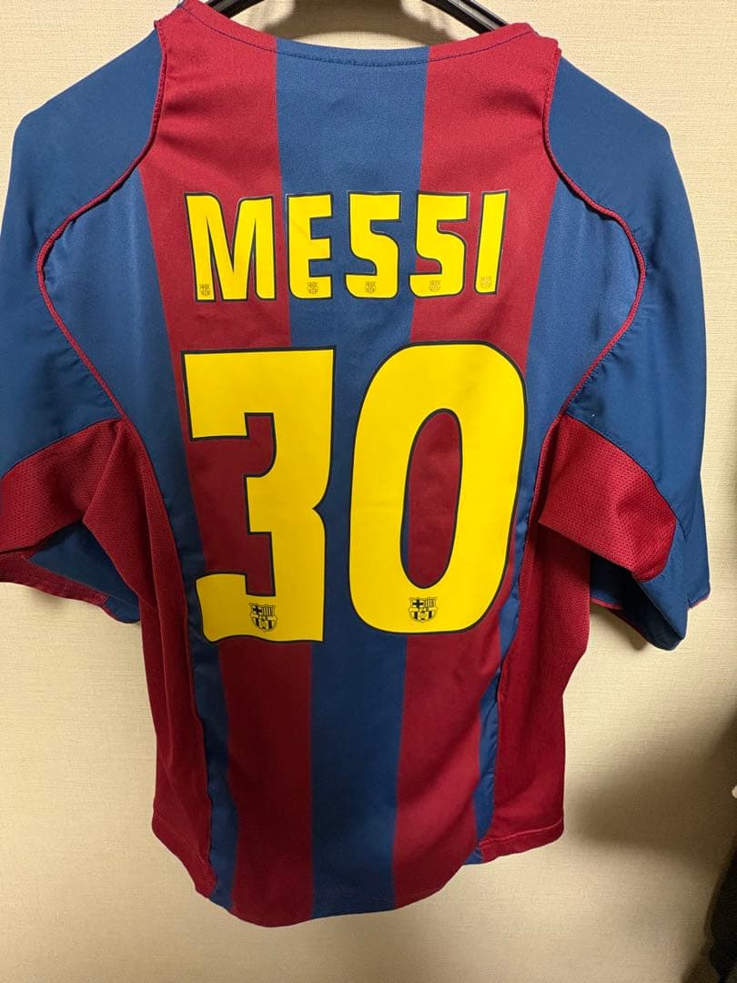 2004-05  First year 30 MESSI サイズ　M