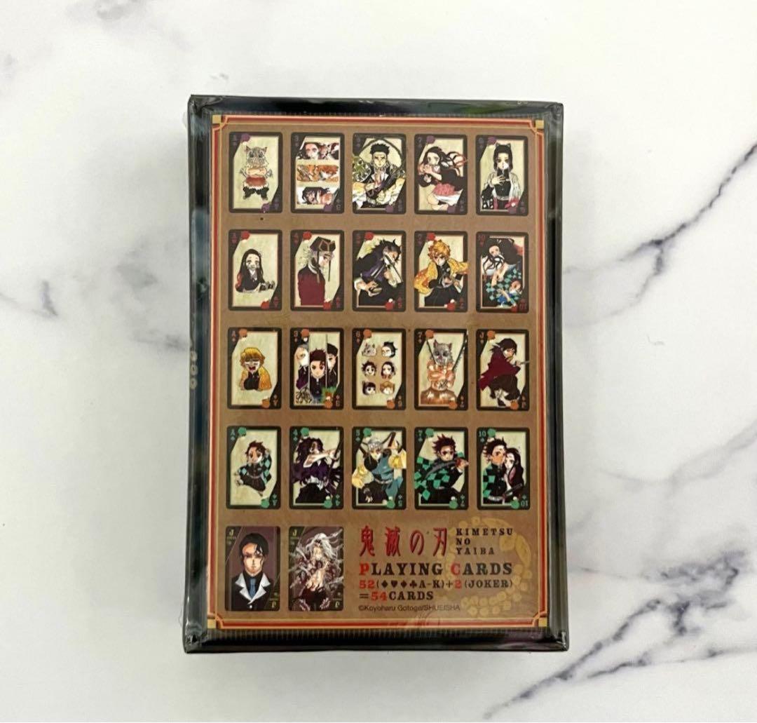 【鬼滅の刃】トランプ ジャンプフェスタ 原作絵 未開封