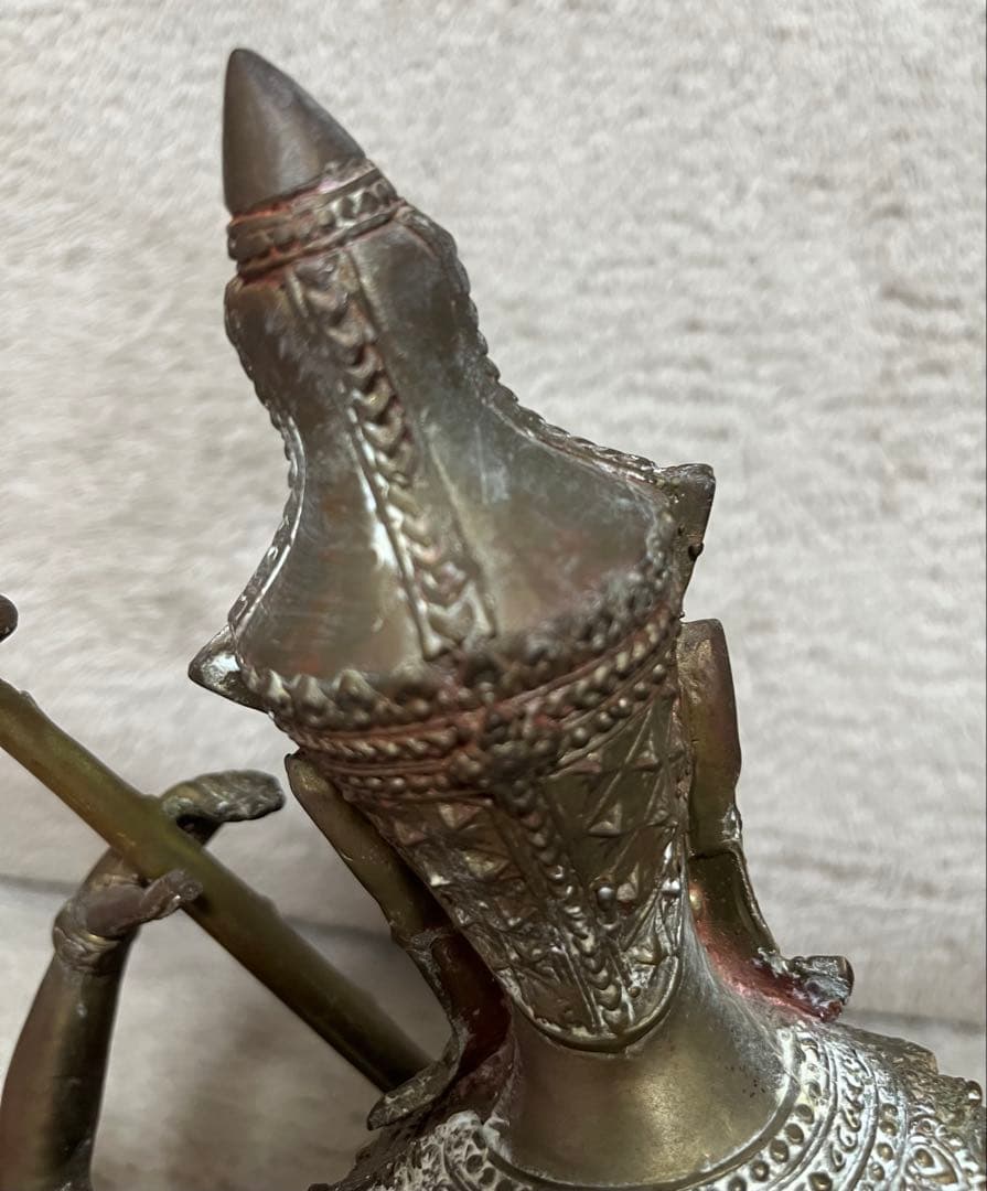 タイ仏像 Gandharva 古銅鍍金仏 ガンダルヴァ