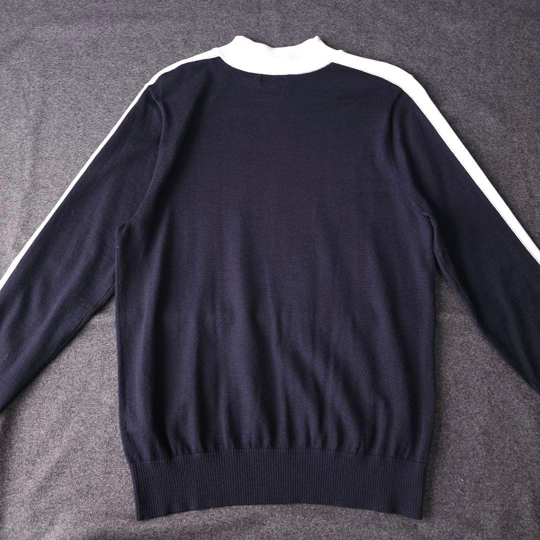 【ジェイリンドバーグ】ブリッジライン モックネック 長袖ニットセーター L