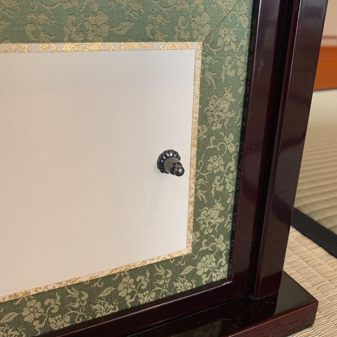 【茶道具】紹鴎棚　溜塗　宗水作