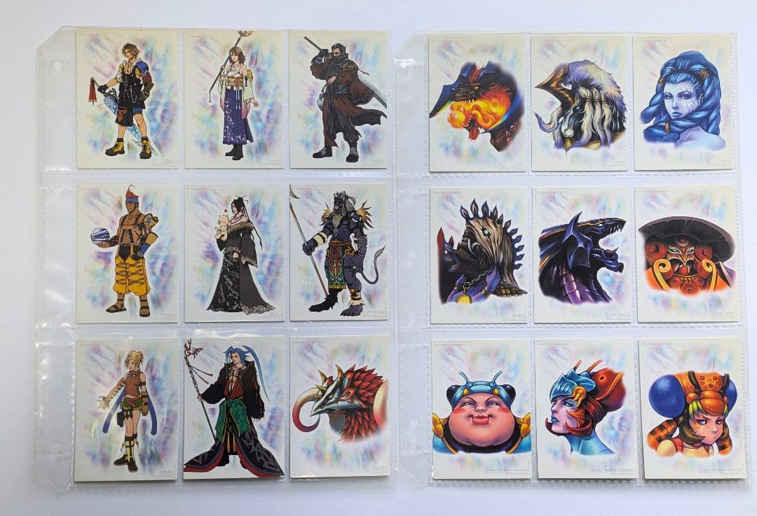 ファイナルファンタジー10　アートミュージアム　フルコンプ　＋P_02付き　初版