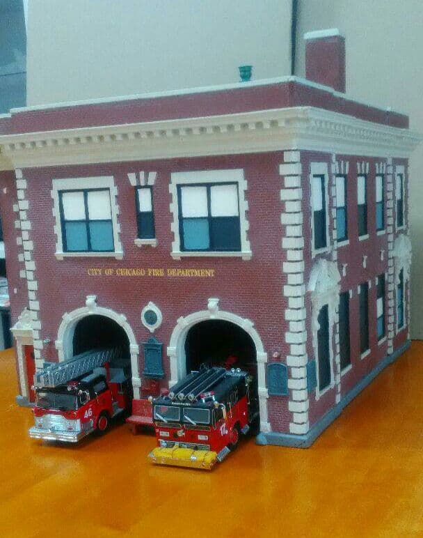 CODE3　消防署　バックドラフト　完成品　1/64