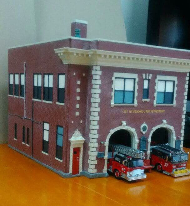 CODE3　消防署　バックドラフト　完成品　1/64