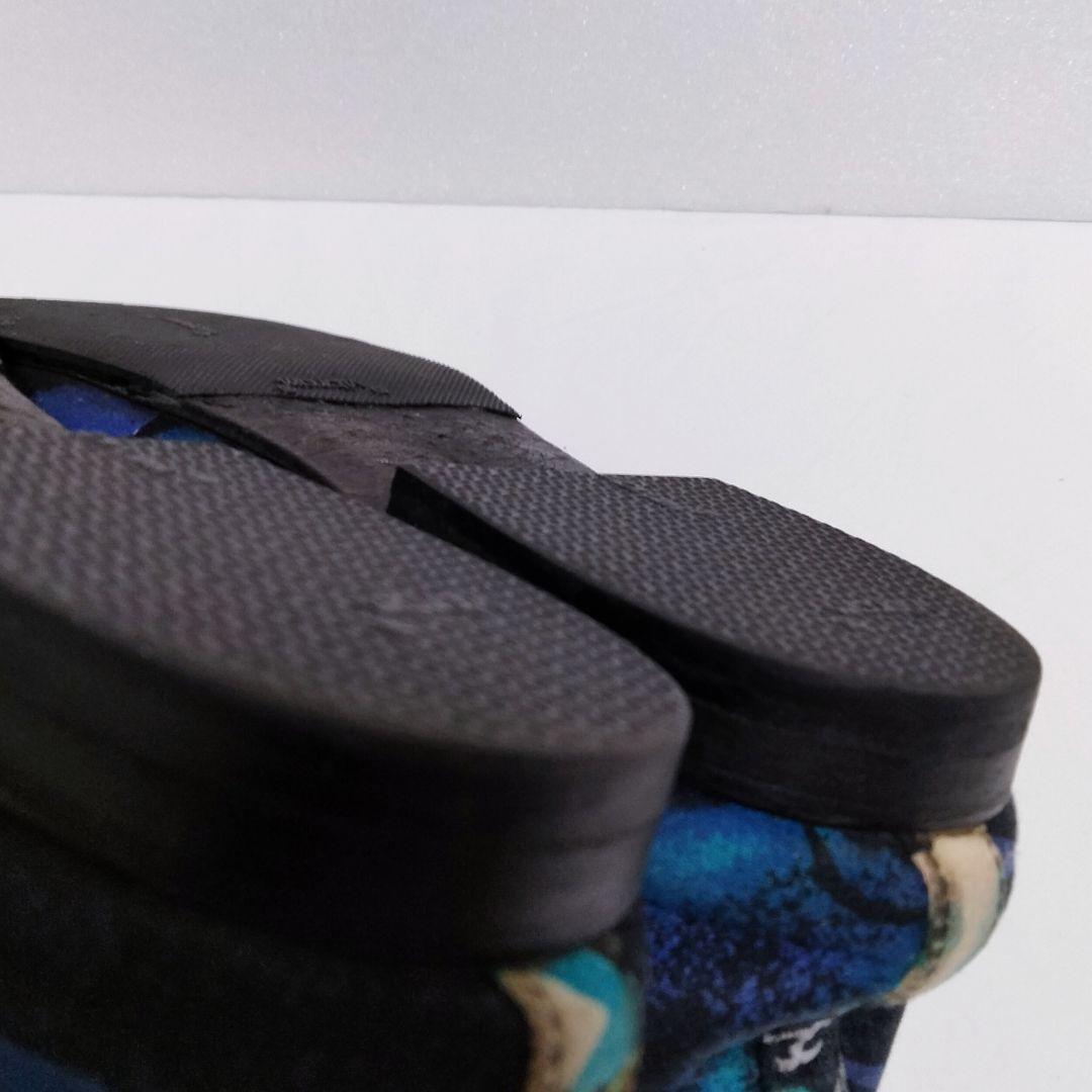 【CHANEL】シャネル フラットシューズ 総柄 ココマーク 34 1/2