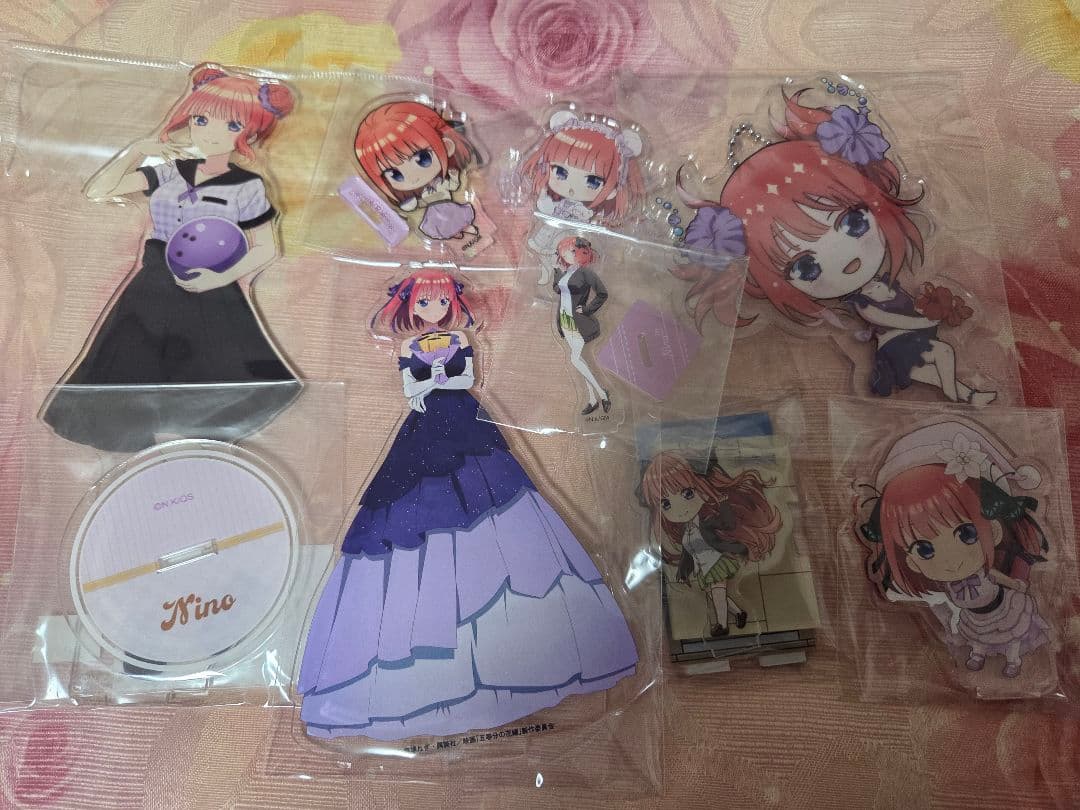 五等分の花嫁 二乃 まとめ売り アニメ セットコラボ カフェ グッズ アクスタ