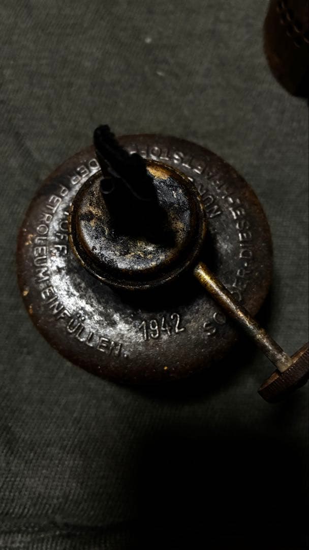 ナ○スドイツ軍 軍用燃料ストーブ（フィールドストーブ）