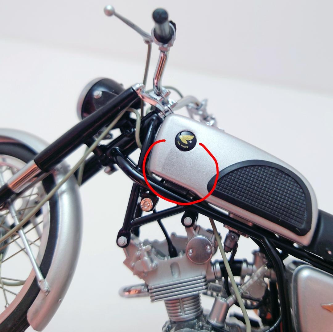 希少　EBBRO　ホンダ　CR110　ストリート　1962　バイク　精密模型