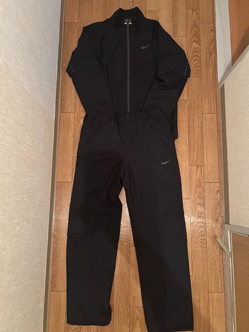 ナイキゴルフ　 レインウェアブラック　2way