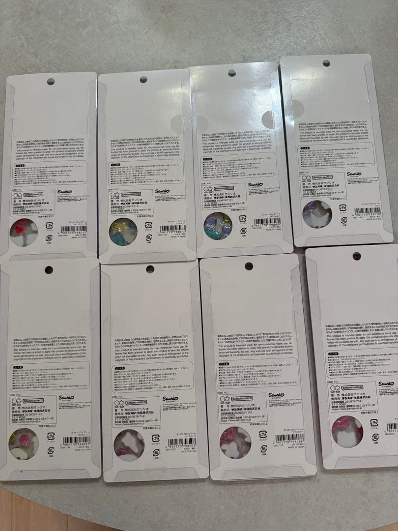 【新品・正規品】ボンボンドロップシール サンリオ 第二弾8種