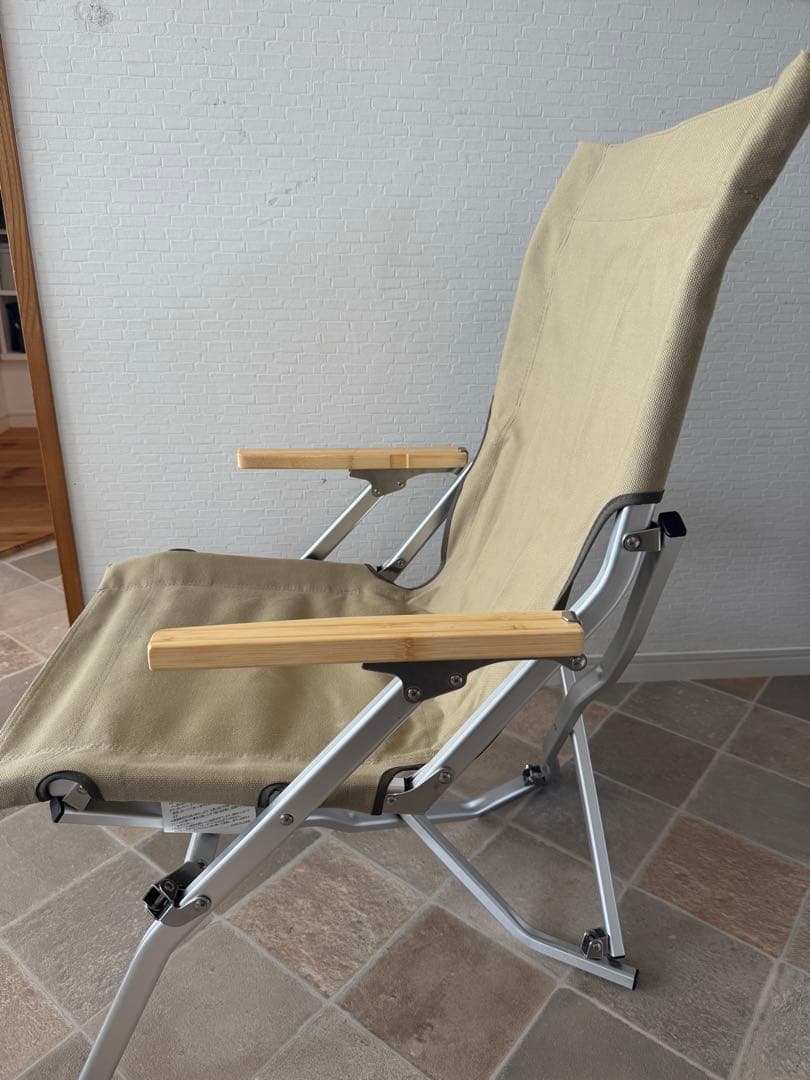 【asura】スノーピーク（ peak）　ローチェア30 カーキ①