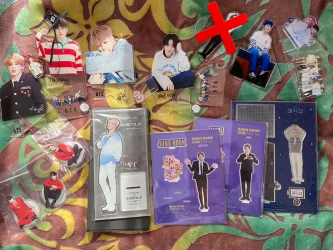 BTS アクリルスタンド　ジミン　テテ　ジョングク　アクスタ