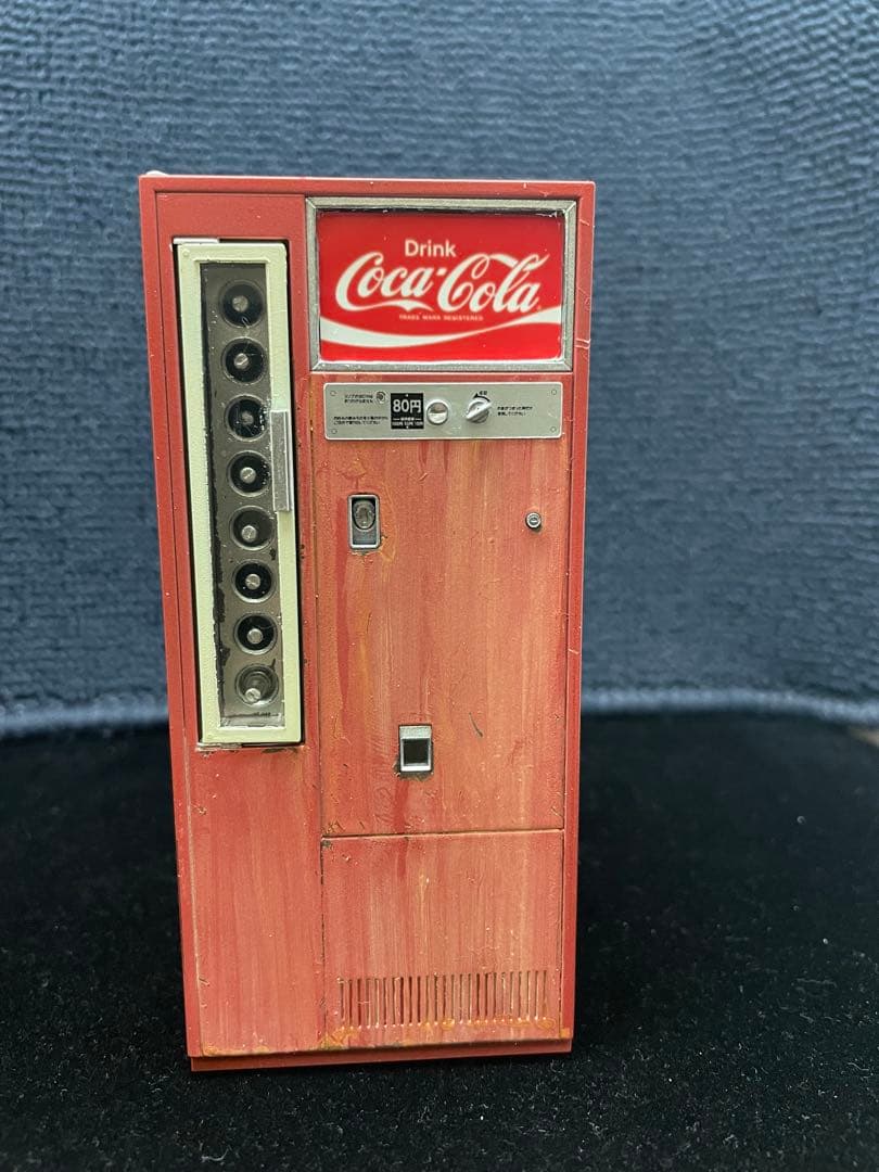 1/12スケール 瓶ジュース 　コーラ　レトロ自販機 　完成品