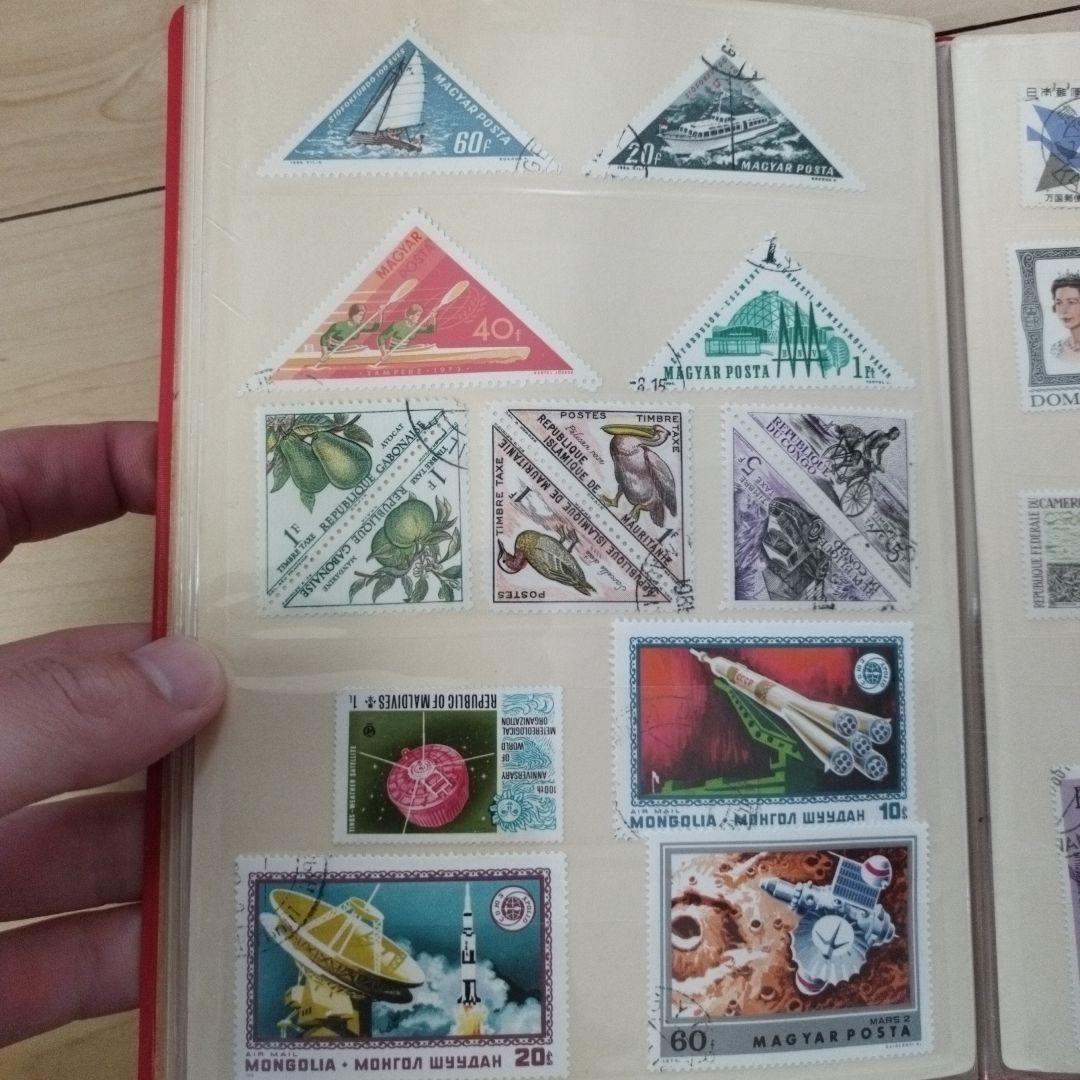 【当時物】現品限り　昭和レトロ　使用済切手　レア　希少　海外　200枚セット