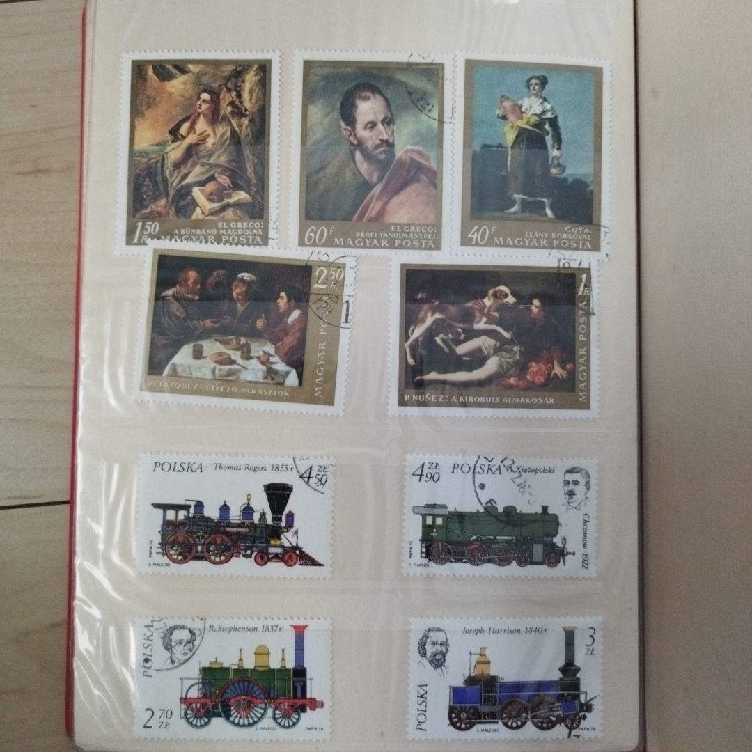 【当時物】現品限り　昭和レトロ　使用済切手　レア　希少　海外　200枚セット