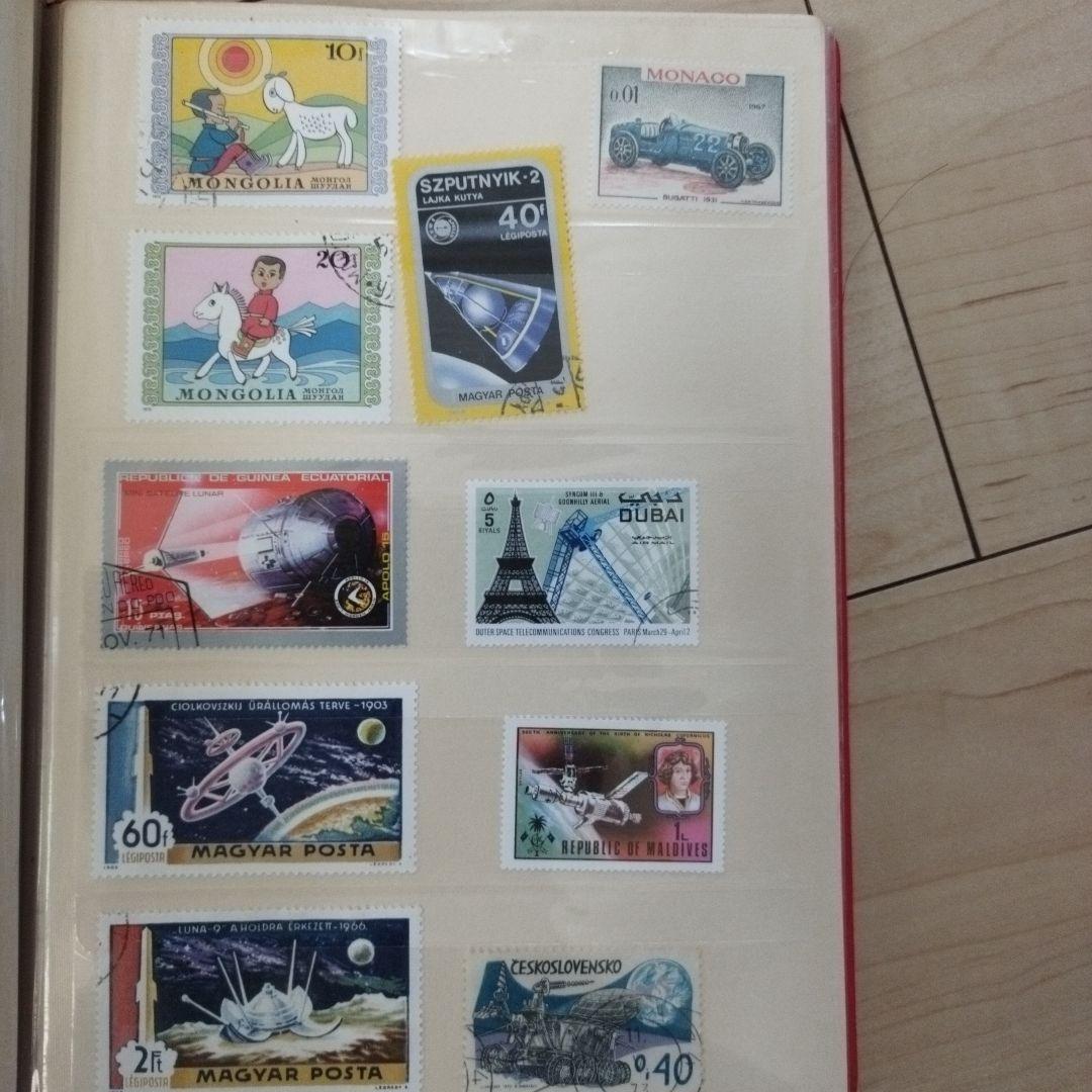 【当時物】現品限り　昭和レトロ　使用済切手　レア　希少　海外　200枚セット