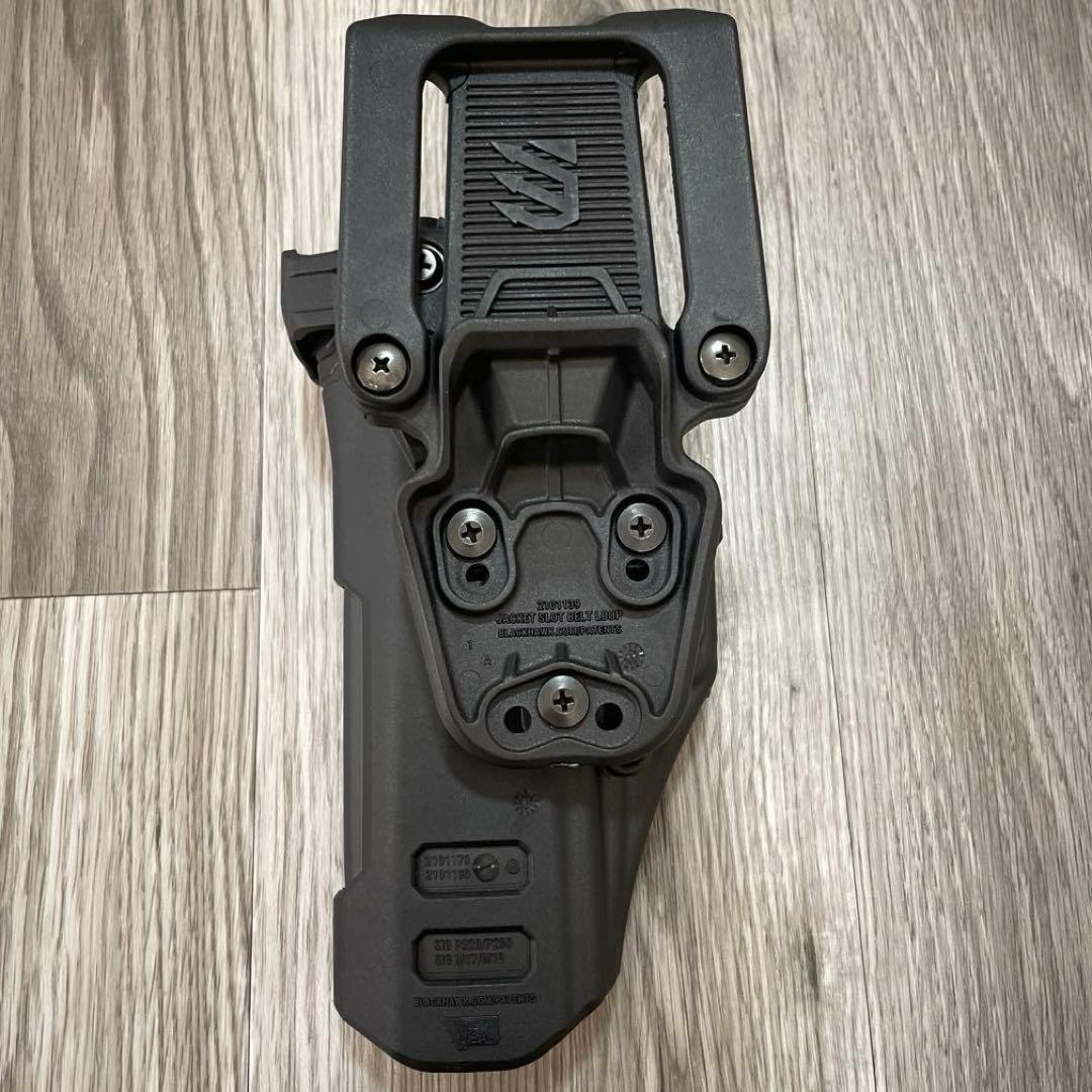 実物 BLACKHAWK ホルスター P320 SIG 東京マルイ